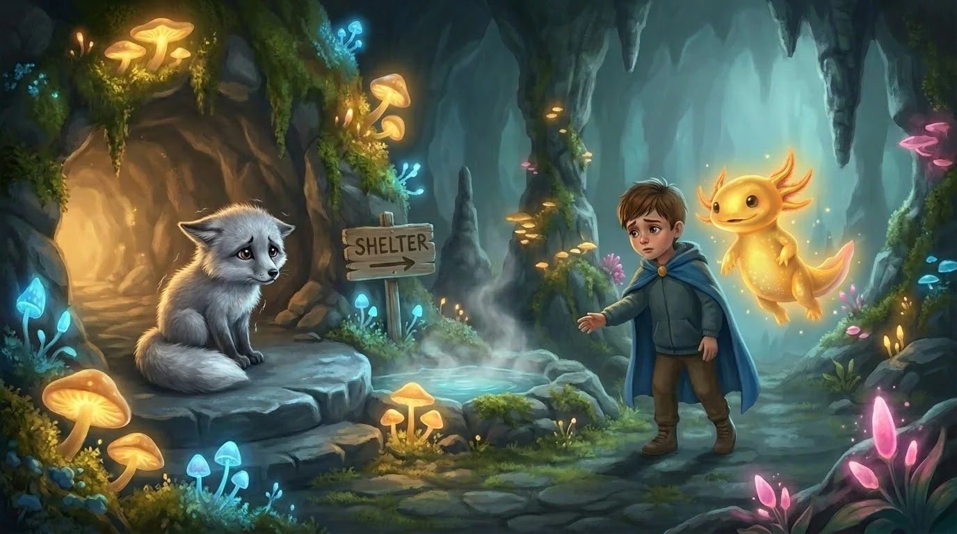 The Lost Fox Kit
